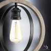 Urban Ambiance Luxury Vintage Pendant,  14"H x 12"W,  Charcoal Finish, UHP2214 - 4 of 4