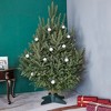 Northlight Live Christmas Tree Stand - Green - For Trees up to 9 foot Tall - 2 of 4