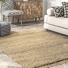 Nuloom Dahlia Casual Jute Tassel Area Rug, 4' x 6', Natural - 3 of 4