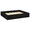 VidaXL Dog Bed Black 20.3 in.x17.3 in.x3.5 in. Solid Wood Pine - 2 of 4