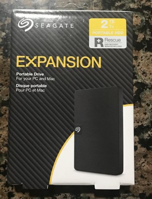 SEAGATE Disco duro externo portatil HDD Seagate Expansion 1TB Rescue PC  Notebook USB3.0 [ STKM1000400 ] - Lifemax