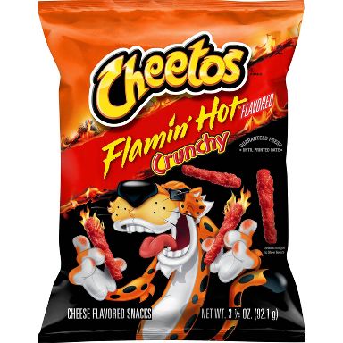Cheetos Crunchy Flamin' Hot Cheese Flavored Snacks - 2.875oz