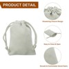 Unique Bargains Velvet Reusable Soft Jewelry Headphone Candy Drawstring Gift Bags 20 Pcs - 4 of 4