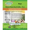 Larissa Veronica Pear Medium Roast Decaf Coffee (Gourmet, Naturally Flavored, Whole Coffee Beans) (16 oz, ZIN: 555814) - 2 of 4