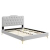 Modway Amber Tufted Performance Velvet Twin Platform Bed - 2 of 4