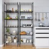 HOMDOX 6-Tier Wire Shelving Unit 21.26"L x 11.42"W x 62.99"H Heavy Duty Metal Storage Rack for Garage Kitchen Bathroom Living Room - 2 of 4