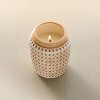 3ct Embossed Caning Ceramic Candle Gift Set - Hearth & Hand™ with Magnolia - 2 of 3