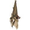 Outsunny 28" Life Size Outdoor Halloween Decorations Hanging Bat Opening Month, Animated Prop with Sound and Motion Activated Light Up Eyes - 4 of 4