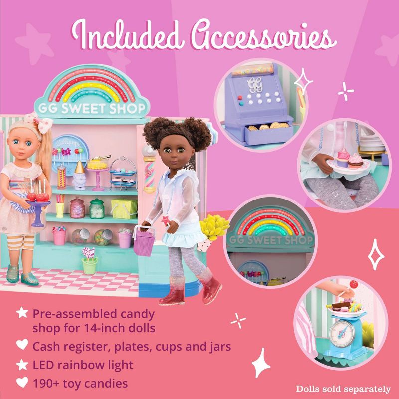 Glitter Girls Sweet Shop with Electronics and Play Candy, 6 of 16