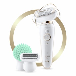 Braun Silk-epil 9-020 Flex Women's Cordless 3-in-1 Wet & Dry Epilator + 5 Extra Accessories - 1 of 4
