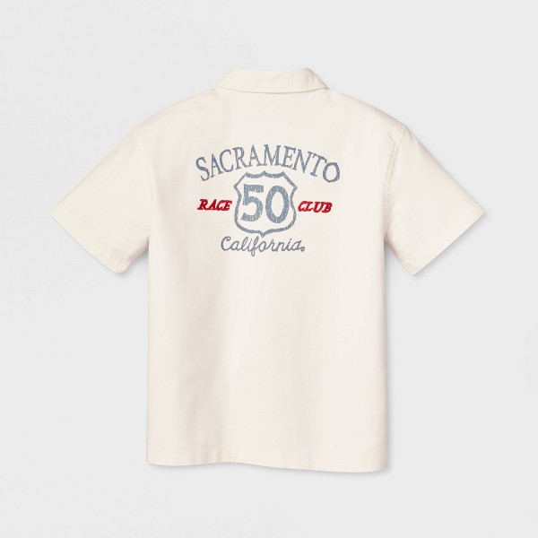 Camisa de Manga Corta para Niño de Mecánico con Botones Corte Relajado - Cat & Jack™ 3