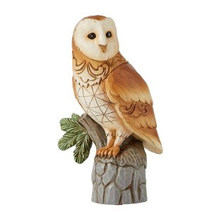 Jim Shore 5.75 In Woodland Wisdom Barn Owl Figurines - 1 of 3
