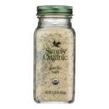 Simply Organic - Garlic Salt - Organic - 4.7 oz