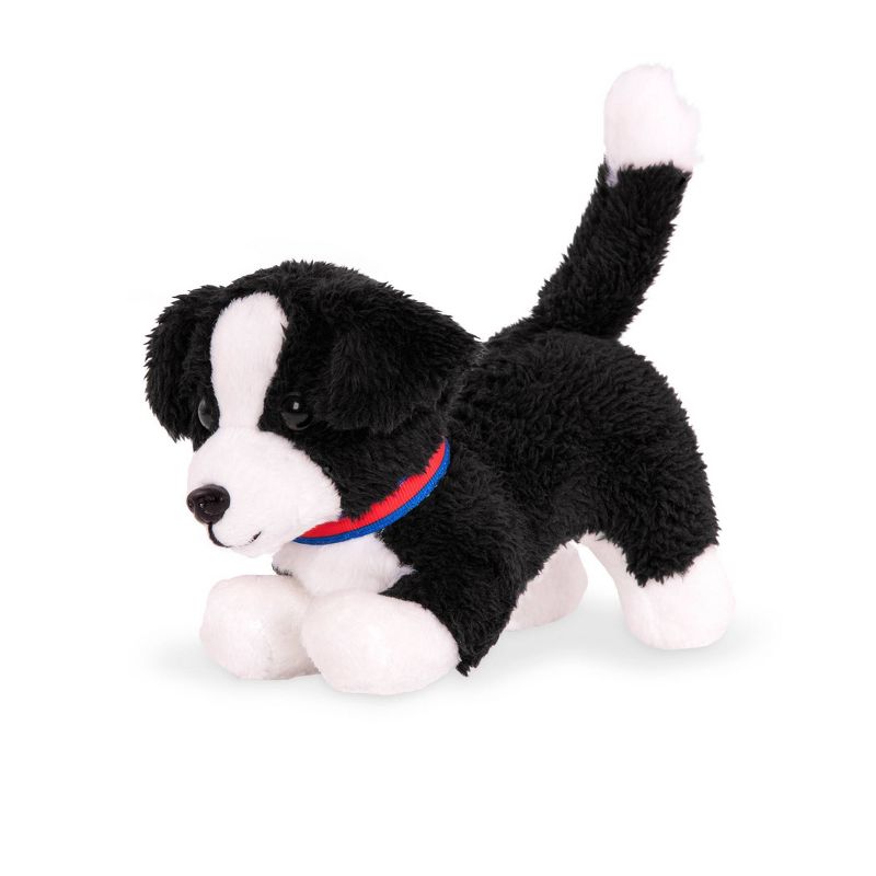 Our Generation Border Collie Puppy with Posable Legs 6&#34; Pet Dog Plush, 3 of 6