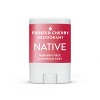 Native Holiday Limited Edition Aluminum-Free Mini Deodorant - Travel Size - Frosted Cherry - 0.35oz - 2 of 4