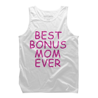 Men's Design By Humans Best Bonus Mom Ever Stepmom Love By MeowShop Tank Top