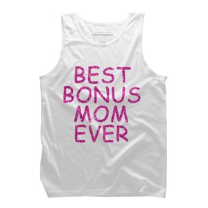 Men's Design By Humans Best Bonus Mom Ever Stepmom Love By MeowShop Tank Top - 1 of 2
