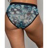 Curvy Couture Women's Mesh High Cut Brief Panty Sunset Glow - 2 of 4