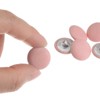 Unique Bargains Round Metal Sewing Cloth Covered Button 10 Pcs - 4 of 4
