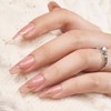 BTArtboxnails Gilded French Coffin Nails - Press On Nails - 2 of 4