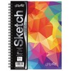 UCreate® Fashion Poly Sketch Book, 9" x 12", 75 Sheets, Kaleidoscope Design, Pack of 2 - 2 of 4