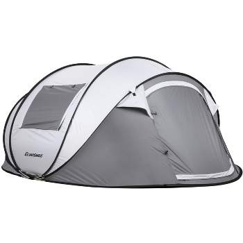 EchoSmile 4-Person Pop Up Camping Tent