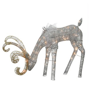 National Tree Company 28in. Reindeer Decoration with LED Lights - 1 of 4