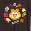Men's - Garfield - Garfield Hearts Food Short Sleeve Graphic T-Shirt - 2 of 4