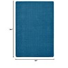 Carpets for Kids New Mt St Helens Solids Collection Classrom Rug, Marine Blue, 7' 6" x 12", Rectangle - 3 of 4