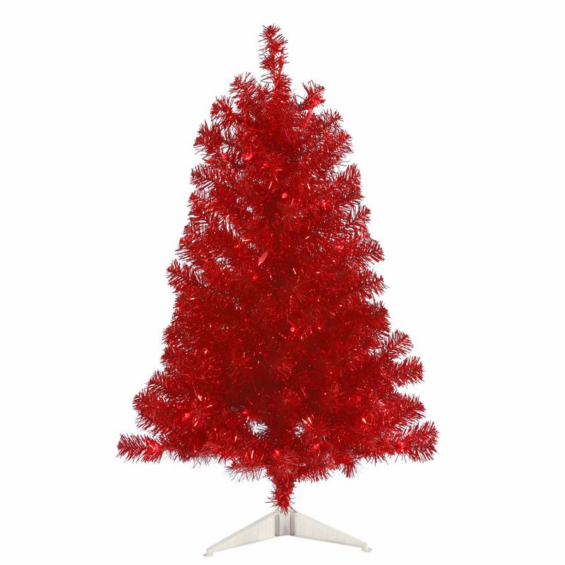 Vickerman Red Series Artificial Christmas Tree, 1 of 5