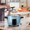VEVOR Commercial Rice Cooker, 50-Cup Rice Cooker, 10.57 Qt / 10 Liter Large Rice Cooker and Warmer with Nonstick Inner Pot, Fast Cooking - 4 of 4
