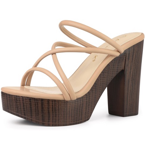 Target hot sale nude sandals