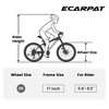 Gulches 26 Inch Fat Tires Mountain Bike, 4'' Wide Wheel,Mens Womens Trail Beach Snow Commuter City Mountain Bike,Carbon Steel Frame Bicycles - 3 of 4