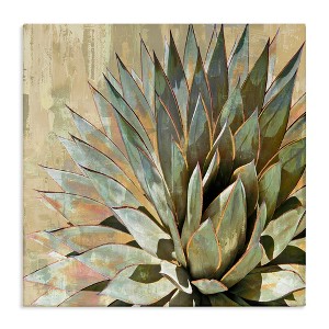 Stupell Industries Green Succulent Agave Leaves, 17" x 17" - 1 of 4