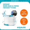 Aqua Joe 50-Foot Expandable RV Hose with Flexible Marine-Grade Fiber Jacket, Abrasion-Resistant, Tangle-Free, Non-Slip Handles - 4 of 4