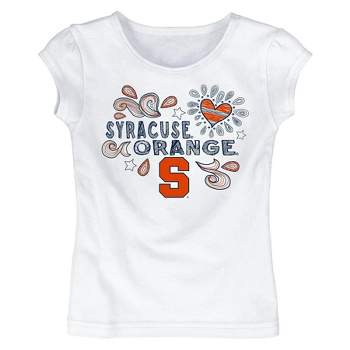 NCAA Syracuse Orange Toddler Girls' White T-Shirt