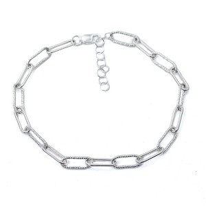 Chunky Paperclip Chain Bracelet - 1 of 4