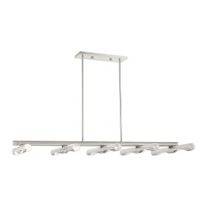 Livex Lighting Acra 10 - Light Chandelier in  Brushed Nickel - 1 of 1