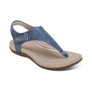 Aetrex Ellie Adjustable Quarter Strap Thong Sandal - 1 of 4