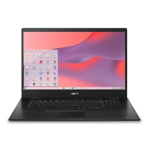ASUS 17.3" FHD Chromebook, Celeron, 4GB, 128GB, Chrome OS, CX1700CKA-WS48F - Manufacturer Refurbished - 1 of 4