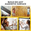 NATIONAL GEOGRAPHIC Magnetic Marble Run - 50-Piece STEM Building Set for Kids & Adults, with Magnetic Track, Trick Pieces, & Marbles - 3 of 4