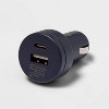 Dual Port 25W Car Charger - heyday™ Dusk Blue - 2 of 3