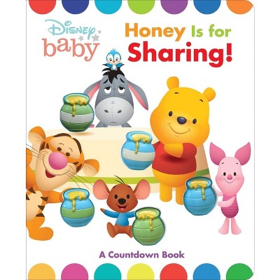 Disney Baby Pooh: Honey Is for Sharing! - by  Maggie Fischer (Board Book)