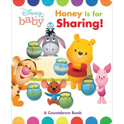 Disney Baby Pooh: Honey Is for Sharing! - by Maggie Fischer (Board Book)