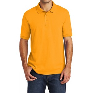 Mafoose Men's Core Blend Jersey Knit Polo Shirt - 1 of 4