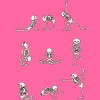Women's Design By Humans Skeleton Yoga By huebucket Racerback Tank Top - 2 of 3