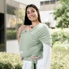 Comfy Cubs Baby Wrap Carrier - Soft & Secure Fit Cotton Blend for Newborn to Toddler - Adjustable, One Size Fits All Toddler Sling - 2 of 4