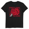 NBA Portland Trail Blazers Kids' Short Sleeve Crewneck T-Shirt - 2 of 3