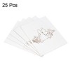 Unique Bargains Hollow People Cut Design Favor Decor Table Name Place Cards 25 Pcs - 3 of 4