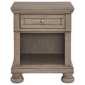 Lettner Nightstand Light Gray - Signature Design by Ashley